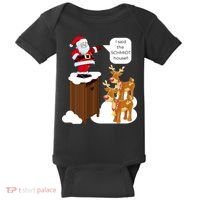 I Said The Schmidt House Fun Xmas Santa Baby Bodysuit thumb 0