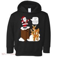 I Said The Schmidt House Fun Xmas Santa Toddler Hoodie thumb 0