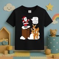 I Said The Schmidt House Fun Xmas Santa Toddler T-Shirt thumb 3