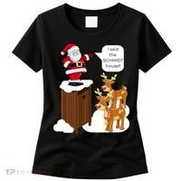 I Said The Schmidt House Fun Xmas Santa Women's T-Shirt thumb 0