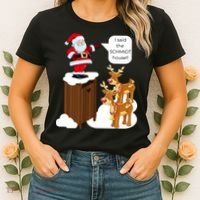 I Said The Schmidt House Fun Xmas Santa Women's T-Shirt thumb 2