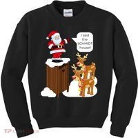 I Said The Schmidt House Fun Xmas Santa Kids Sweatshirt thumb 0