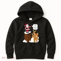 I Said The Schmidt House Fun Xmas Santa Kids Hoodie thumb 0