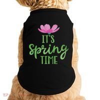 It's Spring Time Flower Doggie Tank thumb 0