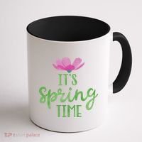 It's Spring Time Flower Coffee Mug thumb 1