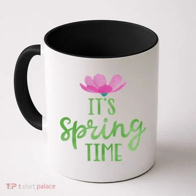 It's Spring Time Flower Coffee Mug