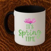 It's Spring Time Flower Coffee Mug thumb 2