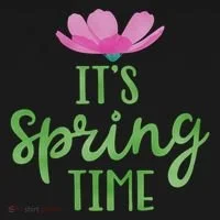 It's Spring Time Flower Women's Hoodie thumb 2