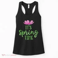 It's Spring Time Flower Women's Tank Top thumb 0