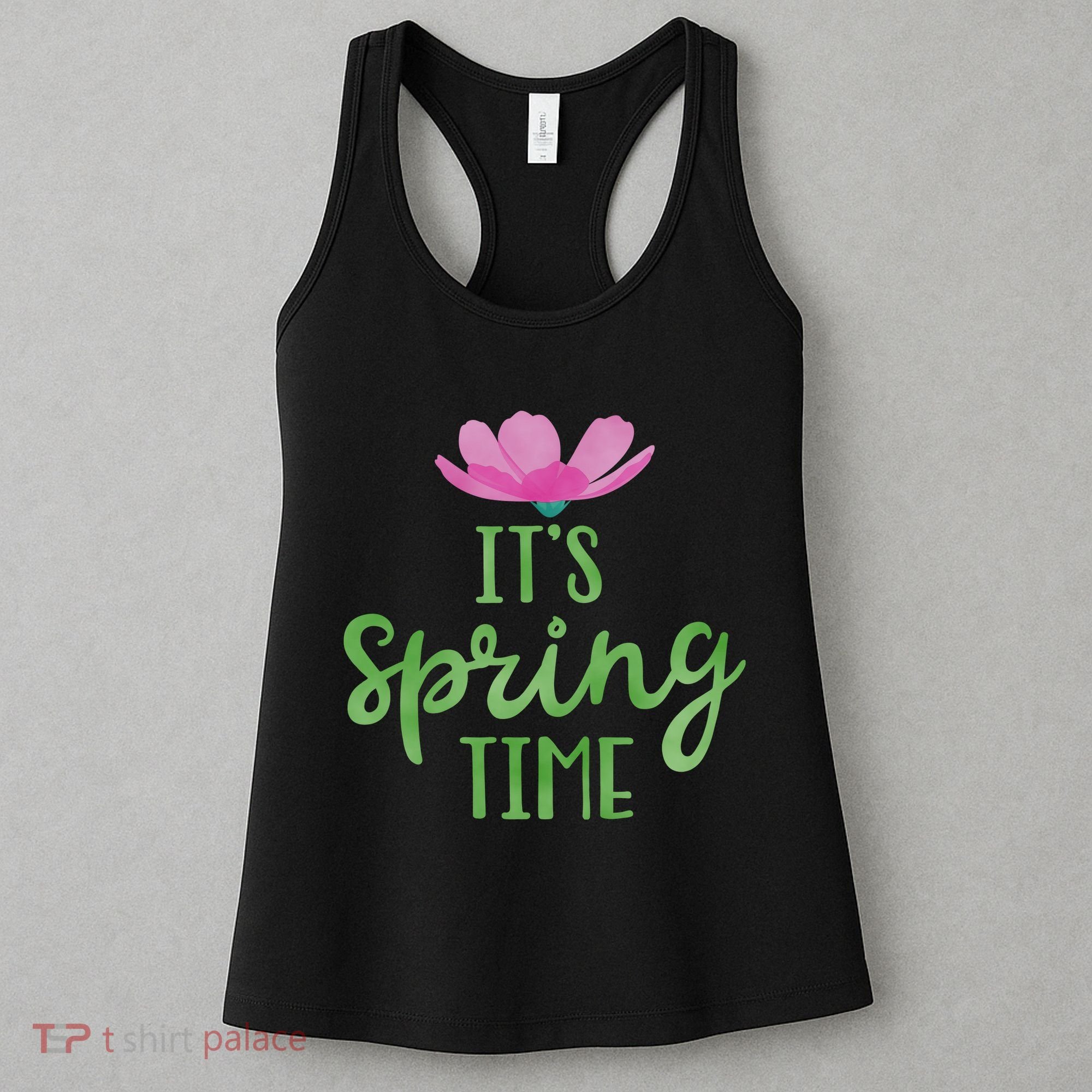 It's Spring Time Flower Women's Tank Top
