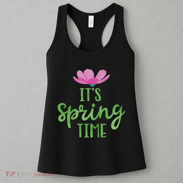 It's Spring Time Flower Women's Tank Top