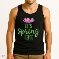 It's Spring Time Flower Tank Top thumb 3