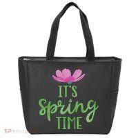 It's Spring Time Flower Tote Bag thumb 0