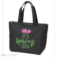 It's Spring Time Flower Tote Bag thumb 3