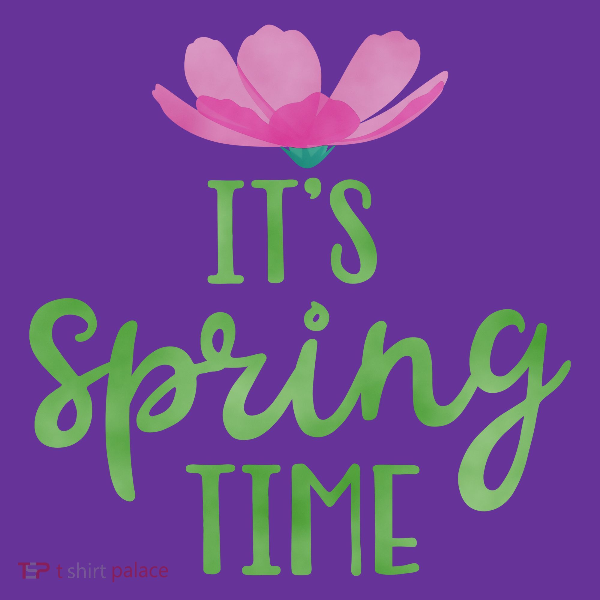 It's Spring Time Flower Hoodie