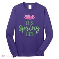 It's Spring Time Flower Long Sleeve Shirt thumb 0