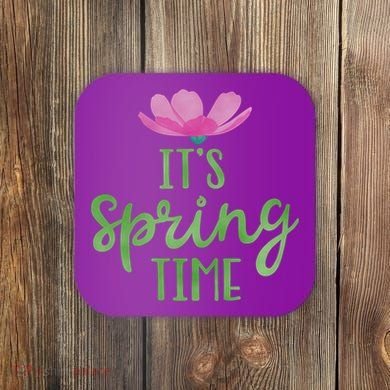 It's Spring Time Flower Coaster