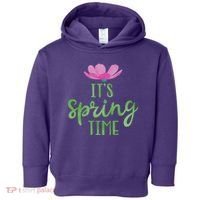 It's Spring Time Flower Toddler Hoodie thumb 0