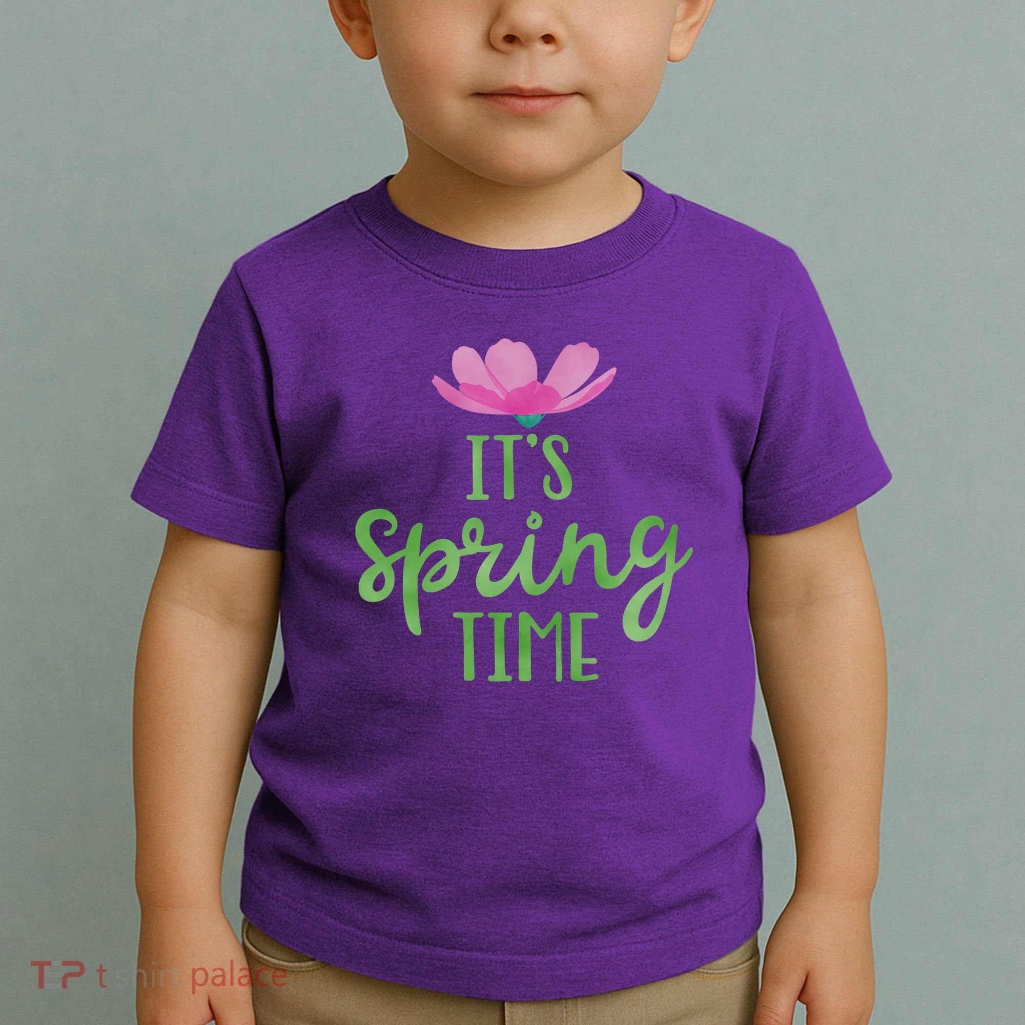 It's Spring Time Flower Toddler T-Shirt