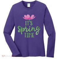 It's Spring Time Flower Women's Long Sleeve Shirt thumb 0