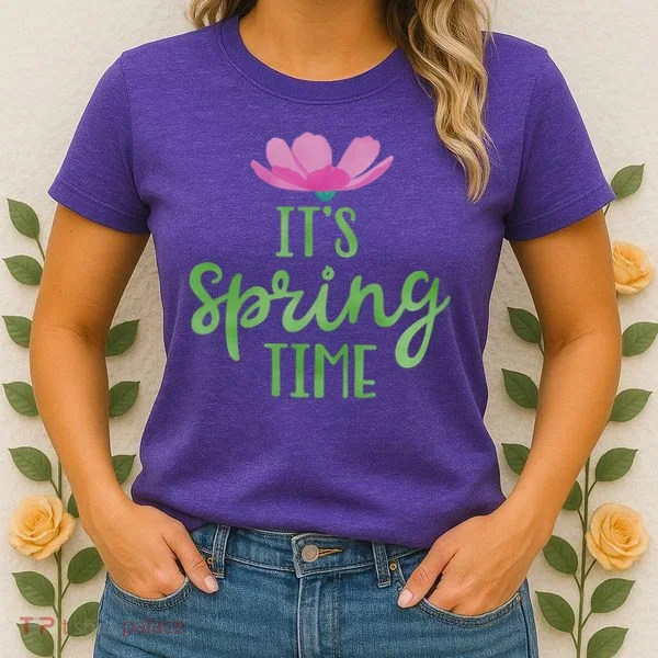 It's Spring Time Flower Women's T-Shirt