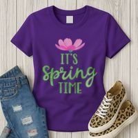 It's Spring Time Flower Women's T-Shirt thumb 3