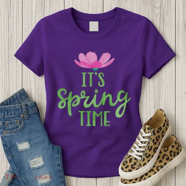 It's Spring Time Flower Women's T-Shirt