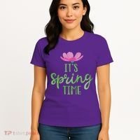 It's Spring Time Flower Women's T-Shirt thumb 4