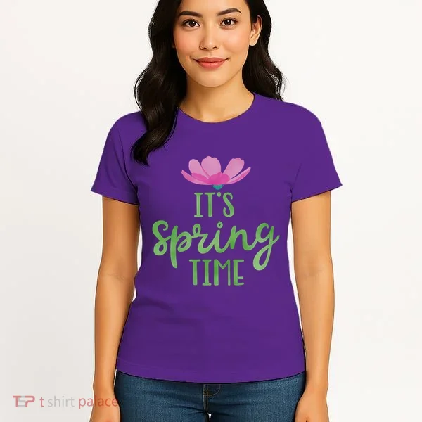 It's Spring Time Flower Women's T-Shirt