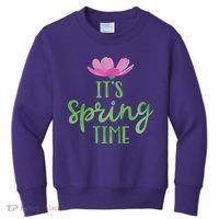 It's Spring Time Flower Kids Sweatshirt thumb 0