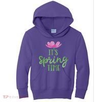 It's Spring Time Flower Kids Hoodie thumb 0
