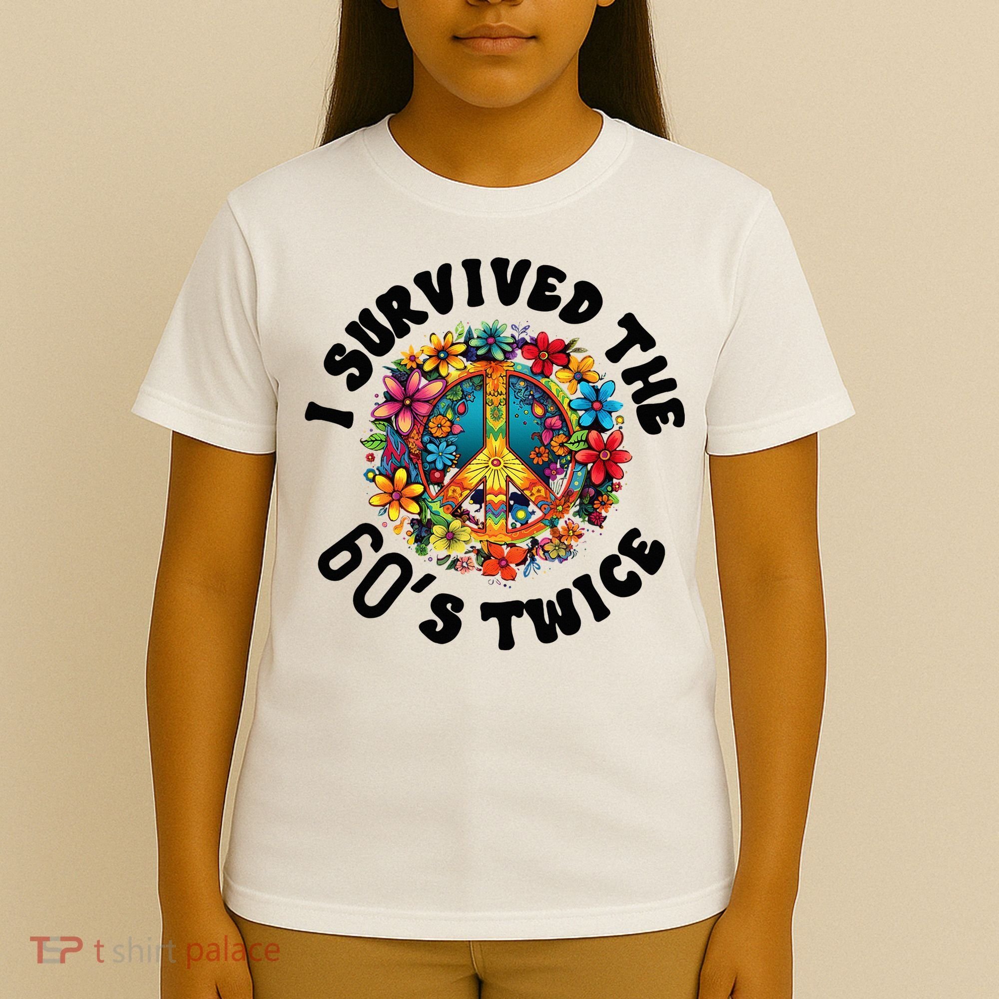 I Survived The 60s Sixties Twice 70th Birthday 60th Funny T-Shirt