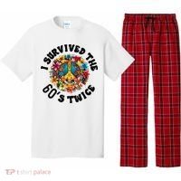 I Survived The 60s Sixties Twice 70th Birthday 60th Funny Pajama Set thumb 0