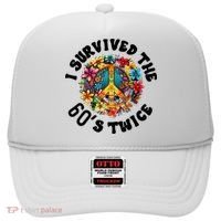 I Survived The 60s Sixties Twice 70th Birthday 60th Funny Hat thumb 0