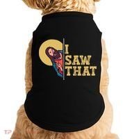 I Saw That Jesus Funny Christian Easter Doggie Tank thumb 0