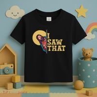 I Saw That Jesus Funny Christian Easter Toddler T-Shirt thumb 3