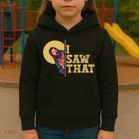 I Saw That Jesus Funny Christian Easter Kids Hoodie thumb 3