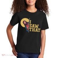 I Saw That Jesus Funny Christian Easter Kids T-Shirt thumb 2