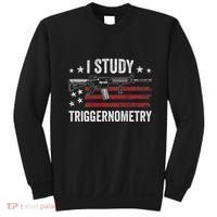 I Study Triggernometry Funny Gun Pro Guns Saying Sweatshirt thumb 0