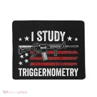 I Study Triggernometry Funny Gun Pro Guns Saying Mousepad thumb 0
