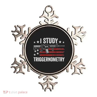 I Study Triggernometry Funny Gun Pro Guns Saying Ornament