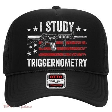I Study Triggernometry Funny Gun Pro Guns Saying Hat