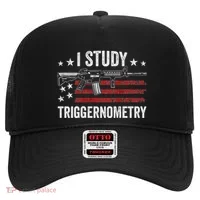 I Study Triggernometry Funny Gun Pro Guns Saying Hat thumb 0