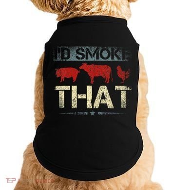 Id Smoke That Barbecue Doggie Tank