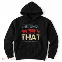 Id Smoke That Barbecue Hoodie thumb 0