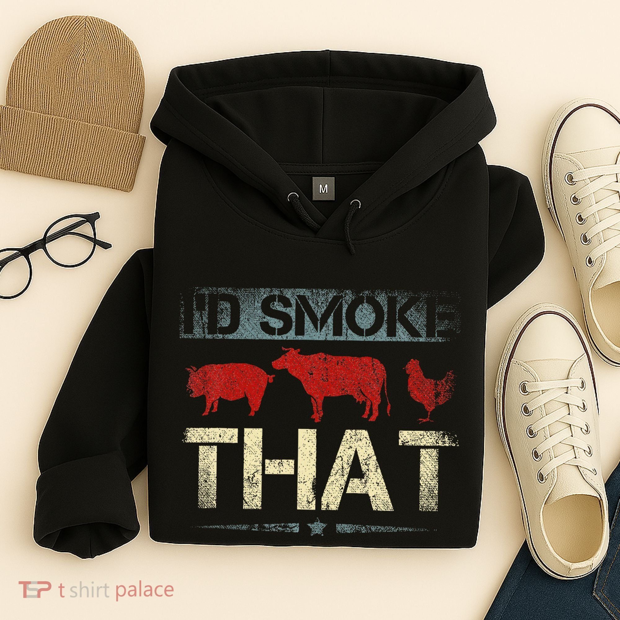 Id Smoke That Barbecue Hoodie