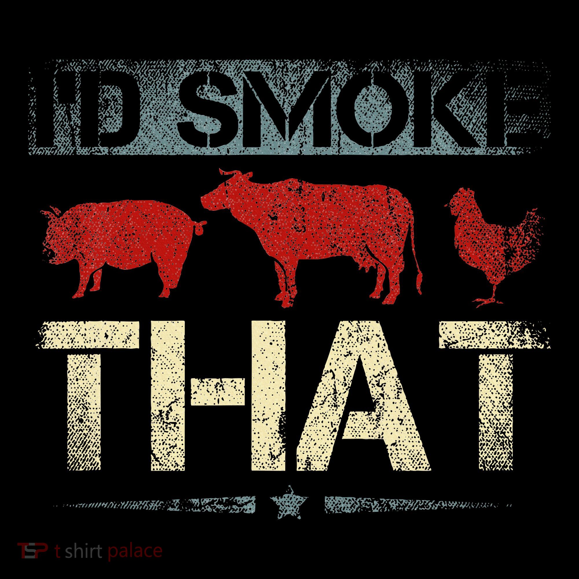 Id Smoke That Barbecue Ornament
