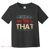 Id Smoke That Barbecue Toddler T-Shirt thumb 0