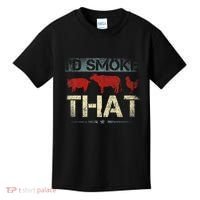 Id Smoke That Barbecue Kids T-Shirt thumb 0