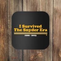 I Survived The Snyder Era Washington D.C. Football Coaster thumb 0